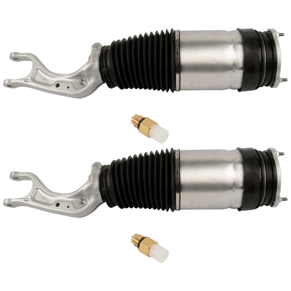 减震器 2Pcs Front Left & Right Air Strut Shock Spring Bag Fits for Tesla X 75D 90D 100D P90D P100D 2016-2019 102736100G 102706100D-7