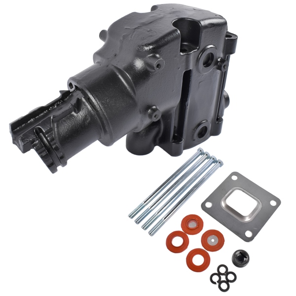 排气歧管 Dry Joint Exhaust Elbow Riser 14 Degree Replacement for Mercruiser GM V6 & V8(305, 350 & 377 ci) 2004- 864591T02-2