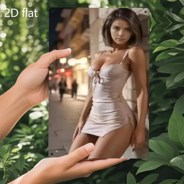 CIFbuy复古耐候铝制裸女花园墙饰艺术(TikTok、temu下自提)-5