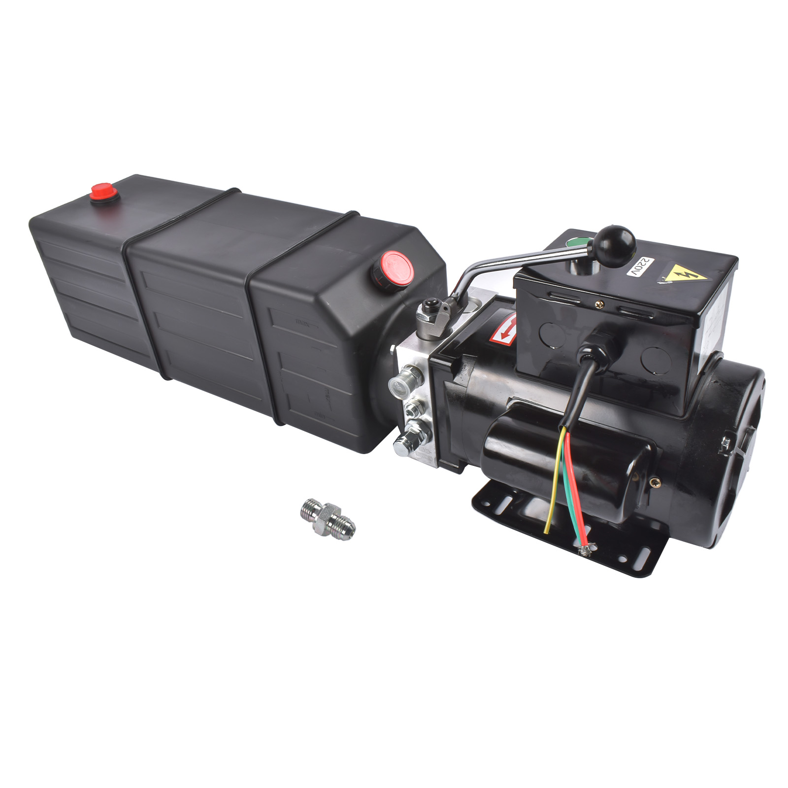 Hydraulic Car Lift Pump, Single Phase 2850 rpm Rated Speed 2HP 2950psi view 3