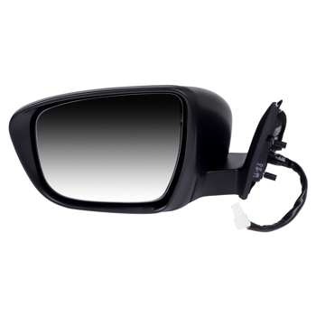 后视镜 Left View Mirror Assembly with Turn Signal Lamp Fit for Nissan Rogue SV SL Advance 96302-4BA3A