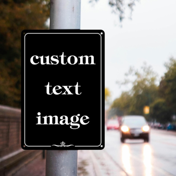 CIFbuy个性化定制金属标志户外商业安全标志标识牌(TikTok、temu下自提)-6