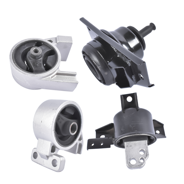 发动机和变速器支架 4PCS Front Upper & Lower Motor Mount Rear Motor Mount Transmission Mount Set Fit for Hyundai Accent Kia Rio Rio5 L4 1.6L 2006-2011 219101G000 218101E000 219301G000 218301G000-8