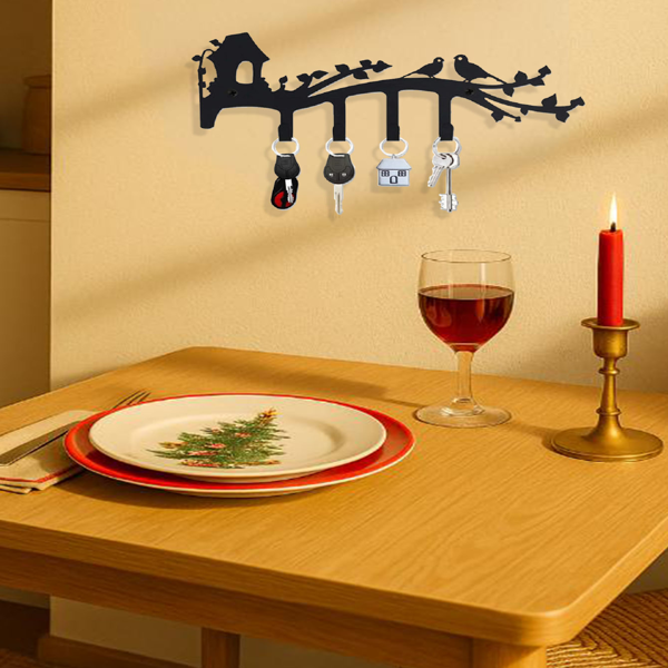 CIFbuy复古墙面4钩挂衣架 TikTok、temu下自提-4