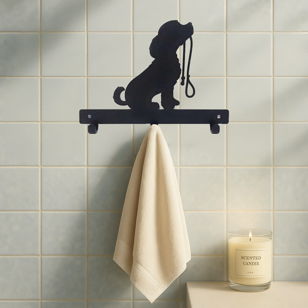 CIFbuy可爱狗狗轮廓挂衣钩 实用家居墙面收纳(TikTok、temu下自提)-3