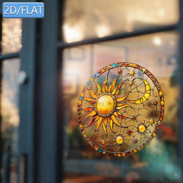 CIFbuy彩虹棱镜亚克力太阳捕捉器窗户挂饰家居花园装饰（TikTok、temu下自提）-8