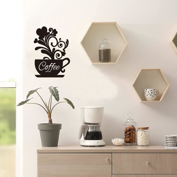 CIFbuy复古工业咖啡墙饰艺术铁牌 厨房咖啡馆家居装饰礼物（TikTok、temu下自提）-7