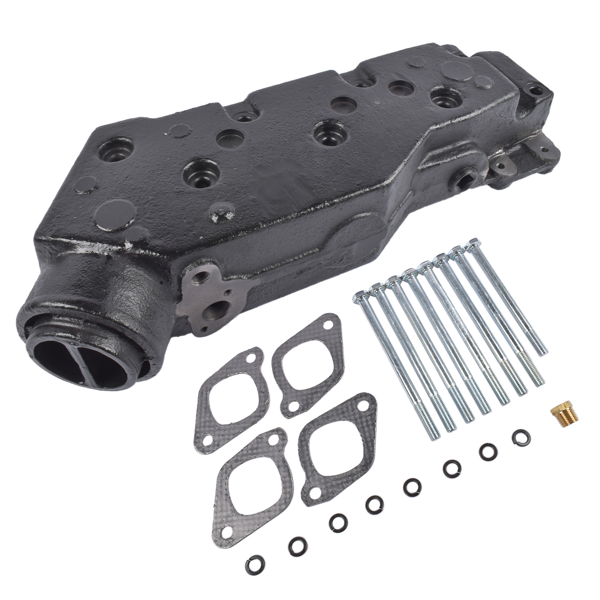 排气歧管 Manifold Kit with Gaskets & Bolts Replacement for Volvo Penta 2.3 2.5 834438 855387 834438-4-6
