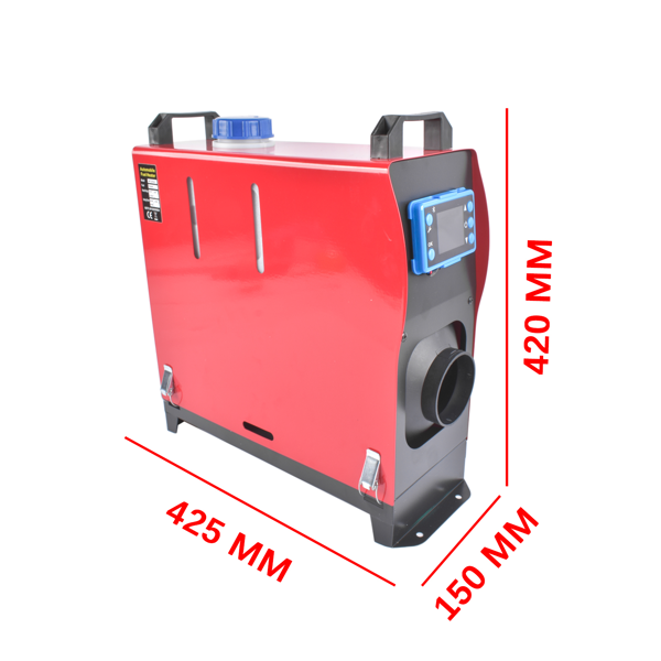 驻车加热器 8KW Diesel Air Heater 12V/24V APP Bluetooth & 110V AC Adapter for Car RV Indoors-13