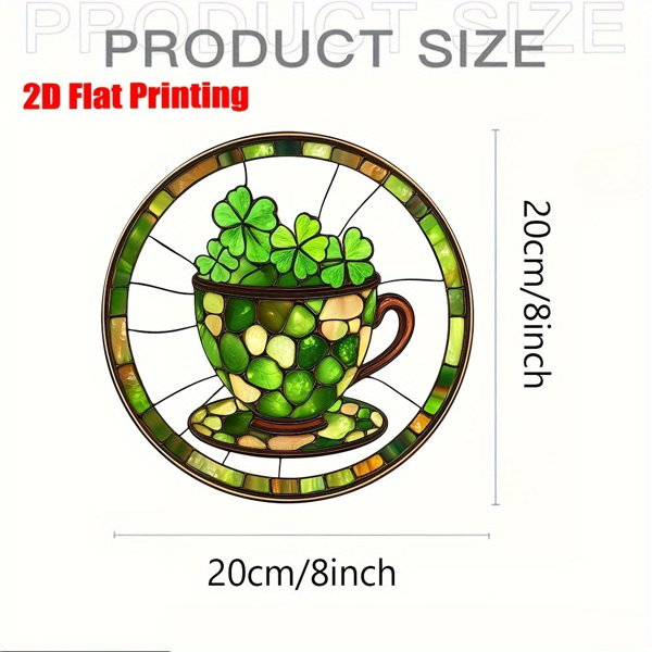 CIFbuy 彩虹窗挂咖啡杯创意亚克力装饰品 (TikTok、temu下自提)-2