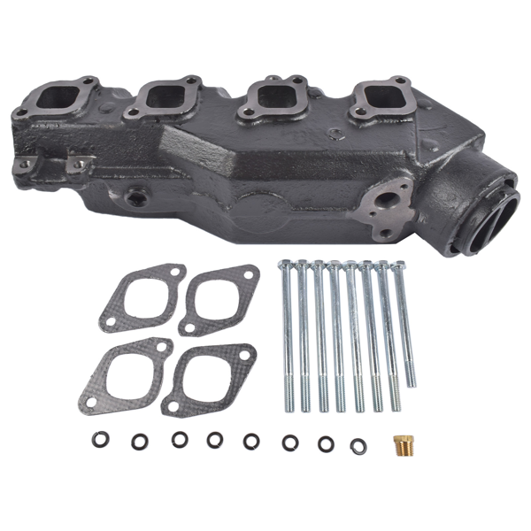 排气歧管 Manifold Kit with Gaskets & Bolts Replacement for Volvo Penta 2.3 2.5 834438 855387 834438-4-1