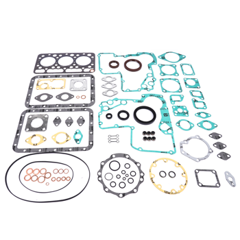 发动机大修包 D750 Cylinder Head Gasket Kit Fits for Kubota D750 D750B Engine B5200 B7100 Tractor 220 320 Excavator 453C 443 Loader