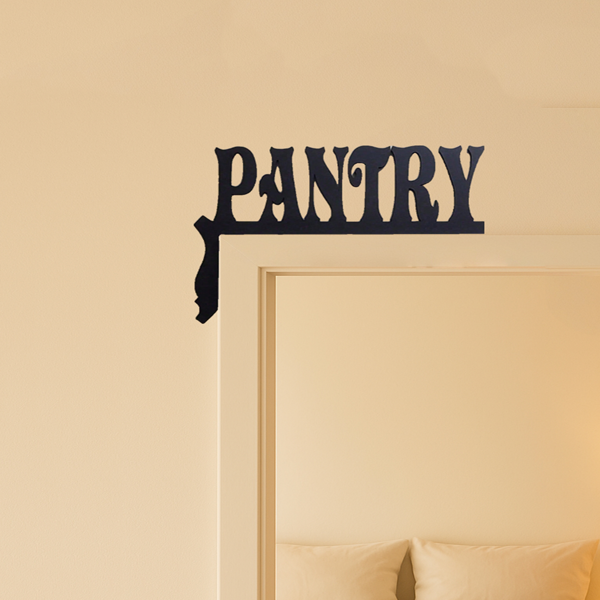 CIFbuy复古农舍厨房标志手工仿古墙面装饰牌乡村风挂画(TikTok、temu下自提)-6