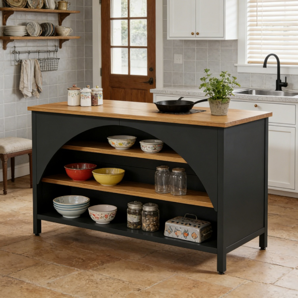 厨房侧板/储物柜/ 咖啡吧柜 /厨房橱柜/厨房隐藏式箱柜/厨房岛台（周末不发货）-7