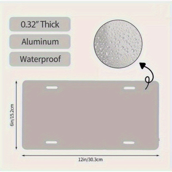 CIFbuy个性化定制家庭地址标牌金属门牌 （TikTok、temu下自提）-4