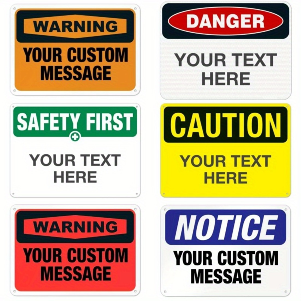 CIFbuy创意定制户外金属标牌，个性化设计提升家居装饰（TikTok、temu下自提）-1