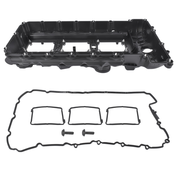气门室盖 Engine Valve Cover w/Gasket 11127846359 Replacement for BMW S55 ENGINE M2 M3 M4 3.0L L6-7