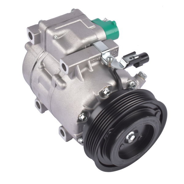 空调压缩机 A/C Compressor with Clutch Fits for Hyundai Sonata Kia Optima Sedan 2.4L L4 2009-2010 Silver 1Pc-6