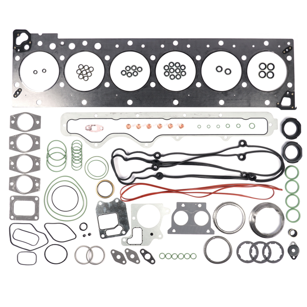 发动机大修包 Upper Cylinder Head Gasket Kit Fit for Cummins ISX ISX15 QSX Diesel Engine Parts 4376104, 2881767, 4352146-1