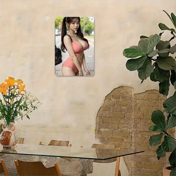 CIFbuy复古多用途铝制墙面装饰牌20x30厘米（TikTok、temu下自提）-6