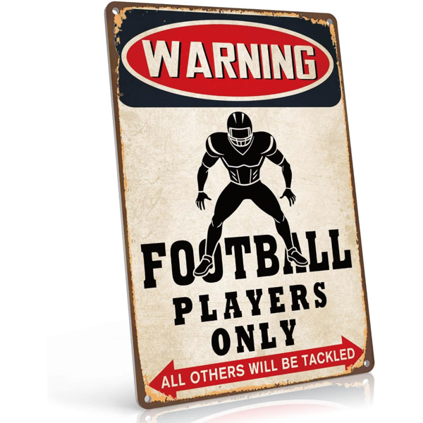 CIFbuy足球主题装饰金属标牌生日派对礼物（TikTok、temu下自提）-2