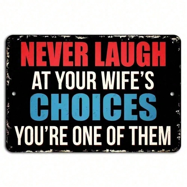 CIFbuy趣味农舍金属标牌客厅厨房浴室墙面装饰 TikTok、temu下自提-10