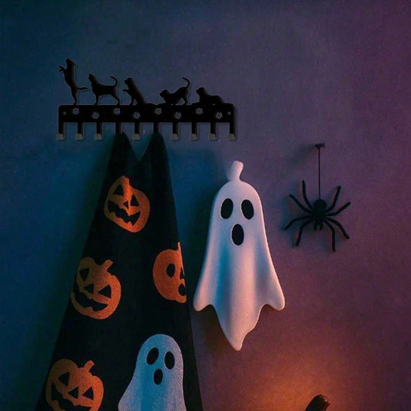 CIFbuy精致狗形壁挂钩  家居入口整理乡村风  办公室波西米亚装饰  爱狗人士节日礼物(TikTok、temu下自提)-4