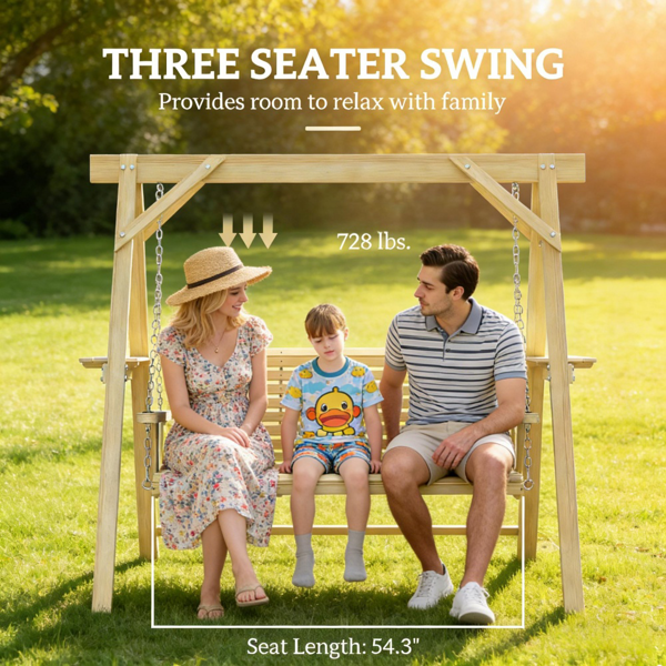 户外露台秋千椅/花园椅-4