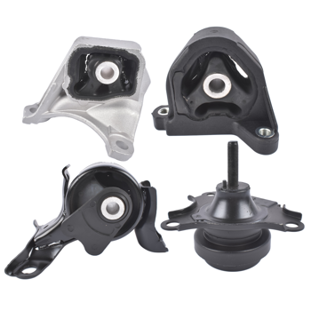 发动机支架 4x Engine Motor & Trans Mount A4549 A4503 A4508 A4528 Replacement for Honda Civic 2002-2005, Acura RSX 2002-2006 L4 2.0L