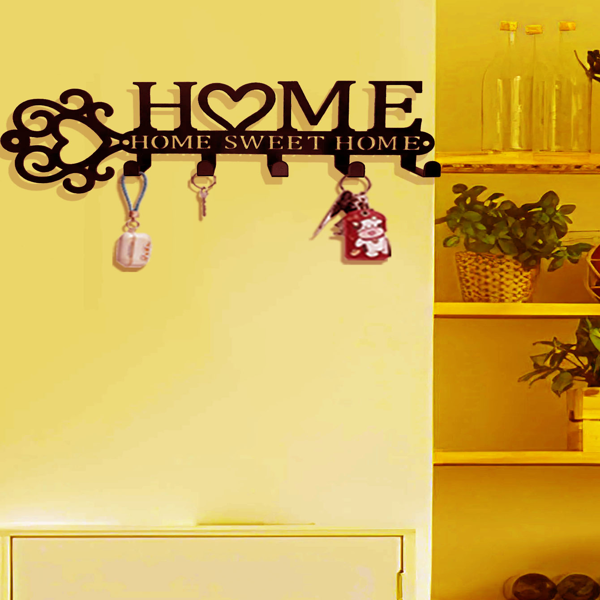 CIFbuy超级坚固墙壁挂钩收纳架 厨房玄关储物壁挂 现代简约风格(TikTok、temu下自提)-3