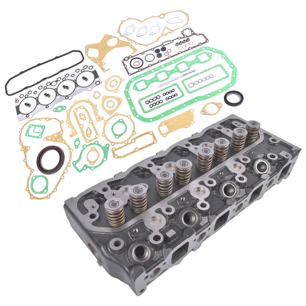 缸盖总成 Complete Cylinder Head & Gasket Set Fit for Isuzu with 4BD2 3.9L Engine NPR NQR Truck-3