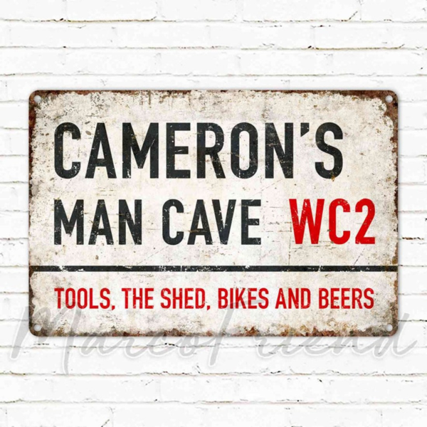 CIFbuy定制金属街道标志牌个性化门牌房号门牌号定制（TikTok、temu下自提）-4