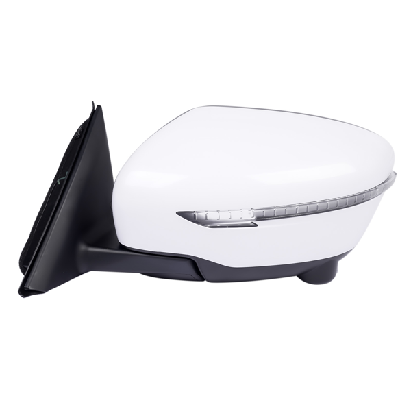 后视镜 Left View Mirror Assembly with Turn Signal Lamp Fit for Nissan Rogue SV SL Advance 96302-4BA3A-2