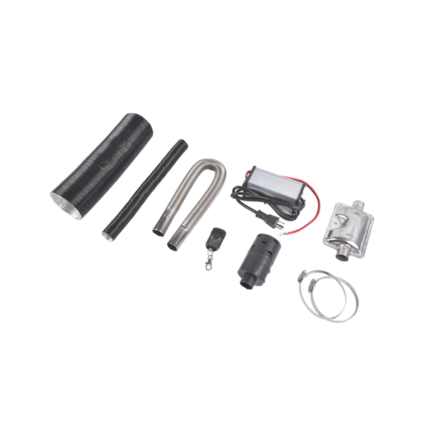 驻车加热器 8KW Diesel Air Heater 12V/24V APP Bluetooth & 110V AC Adapter for Car RV Indoors-10