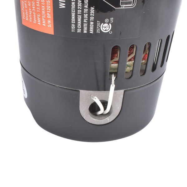 泳池水泵电机 UST1102 Pool Pump Motor 1HP 115V/230V 3450 RPM Replacement for Hayward Super Pump, Max-Flo, Super II SP2607X10-10