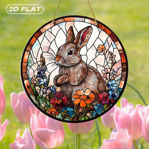 CIFbuy亚克力阳光捕捉器彩虹窗饰彩色悬挂装饰家居派对礼物（TikTok、temu下自提）-8