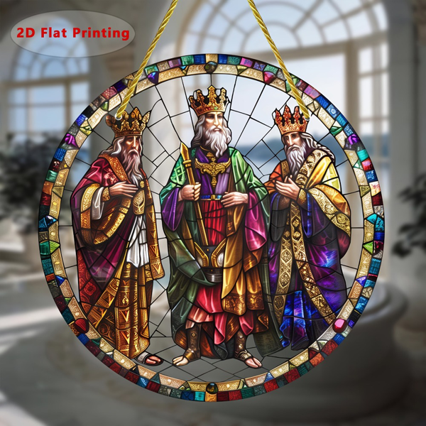 CIFbuy 花园装饰亚克力窗贴彩色玻璃阳光捕手家居装饰 (TikTok、temu下自提)-7