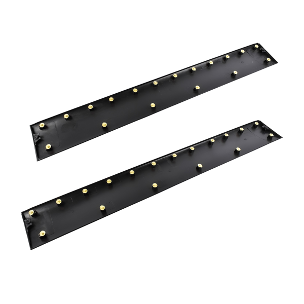 车门下饰条 2x Front Trim Molding Covers LH & RH Black Fit for Mercedes W907 Sprinter 2019-2024-5
