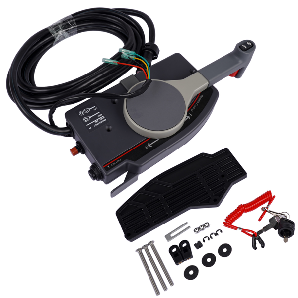 控制盒 Remote Control Box 703-48272-12 Fit for Yamaha Outboard 10 Pin Right Pull Throttle-7