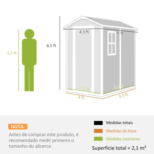 室外花园储物棚工具房-2