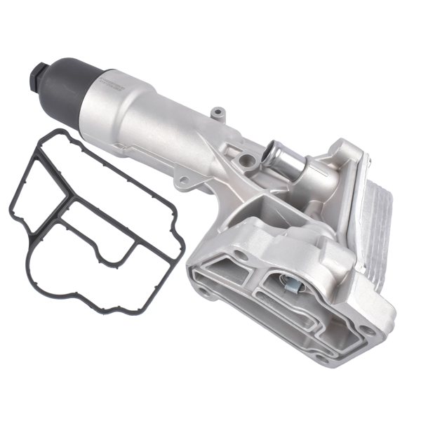 机油滤清器总成 Engine Oil Filter Housing Fit for Mercedes-Benz C230 W203/C203 Sedan Coupe L4 1.8L 2003-2005 Aluminum 2711800610 2711800710-8
