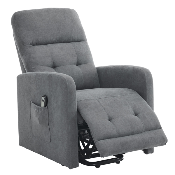 1pcs 深灰色 织物 电动升降老人椅 120kg 室内功能椅 英国-9