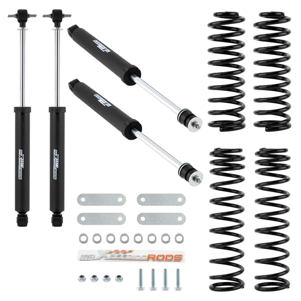2.5" Off Road Shock Absorber Kit fit for Jeep Wrangler JK Unlimited 2007-2018 4WD-1
