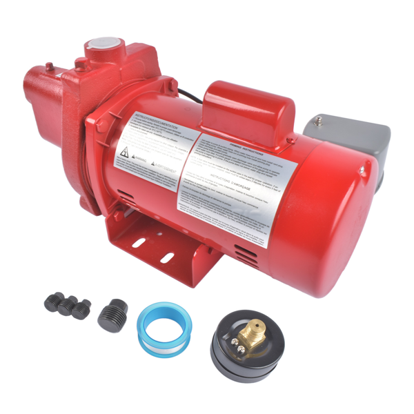 喷射泵 Cast Iron Shallow Well Jet Pump RJS-100-PREM, 1 HP 23 GPM 65 PSI 115/230 V-2