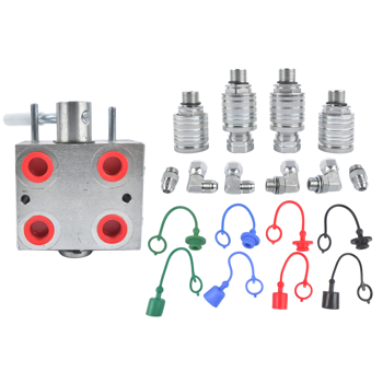 手动液压倍增器 Hydraulic Multiplier Assembly 3 Port 20 GPM 3000 PSI O-Ring Boss NPT Connection