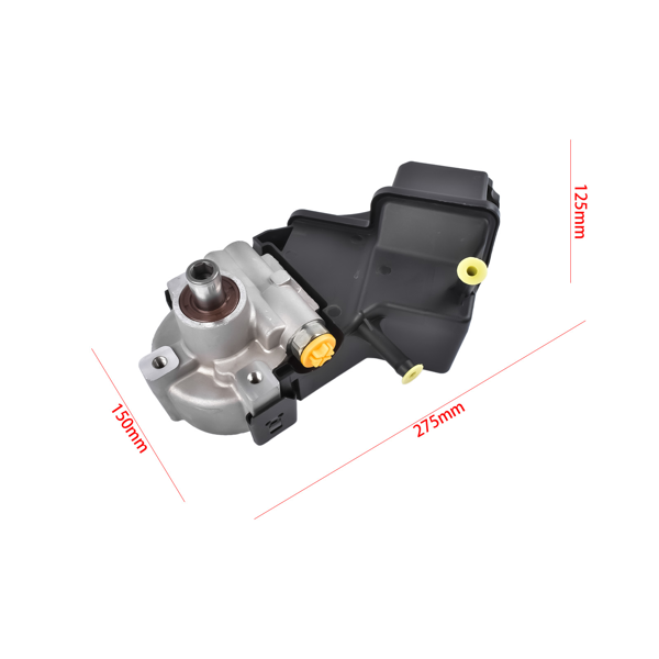 转向助力泵 Power Steering Pump Fit for Chevrolet Silverado GMC Sierra 2500 3500 HD V8 6.6L 2011-2015 with Reservoir and Pulley Aluminum 19209150 20-5000R 20953568-3