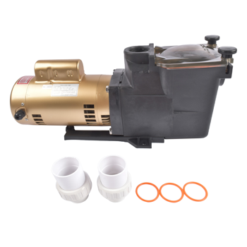 泳池水泵 W3SP2615X20 Super Pool Pump 2 HP Single Speed 115V 230V for Any In-ground Pools Spas