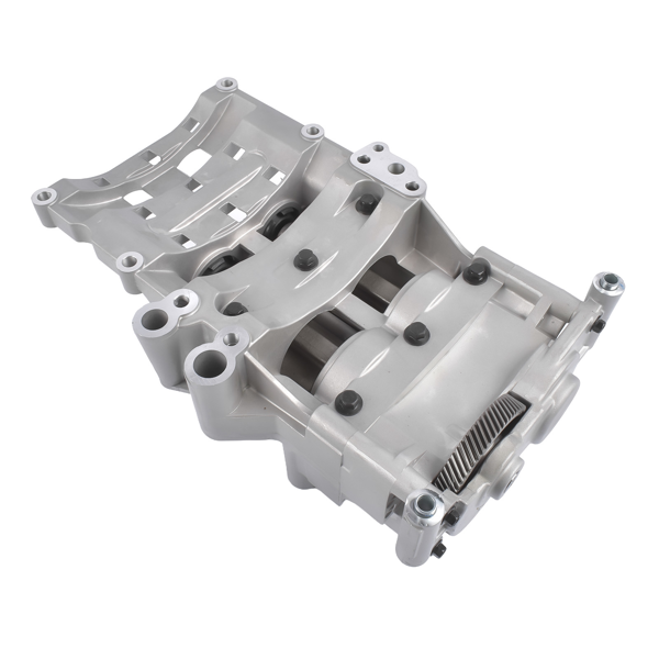 机油泵 Balance Shaft Carrier Oil Pump Silver Fit for Kia Sorento LX EX Sport Utility 2015-2018 233002F610-2