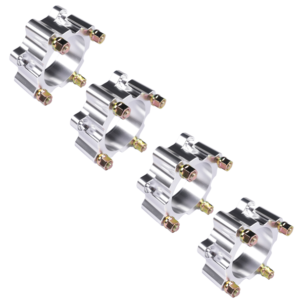 车轮垫片 4PCS 2" Wheel Spacers with 4/137 Bolts and 12mm Studs Fit for Can Am X3 All Years-7