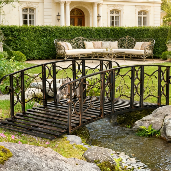 花园桥弧形人行天桥-1